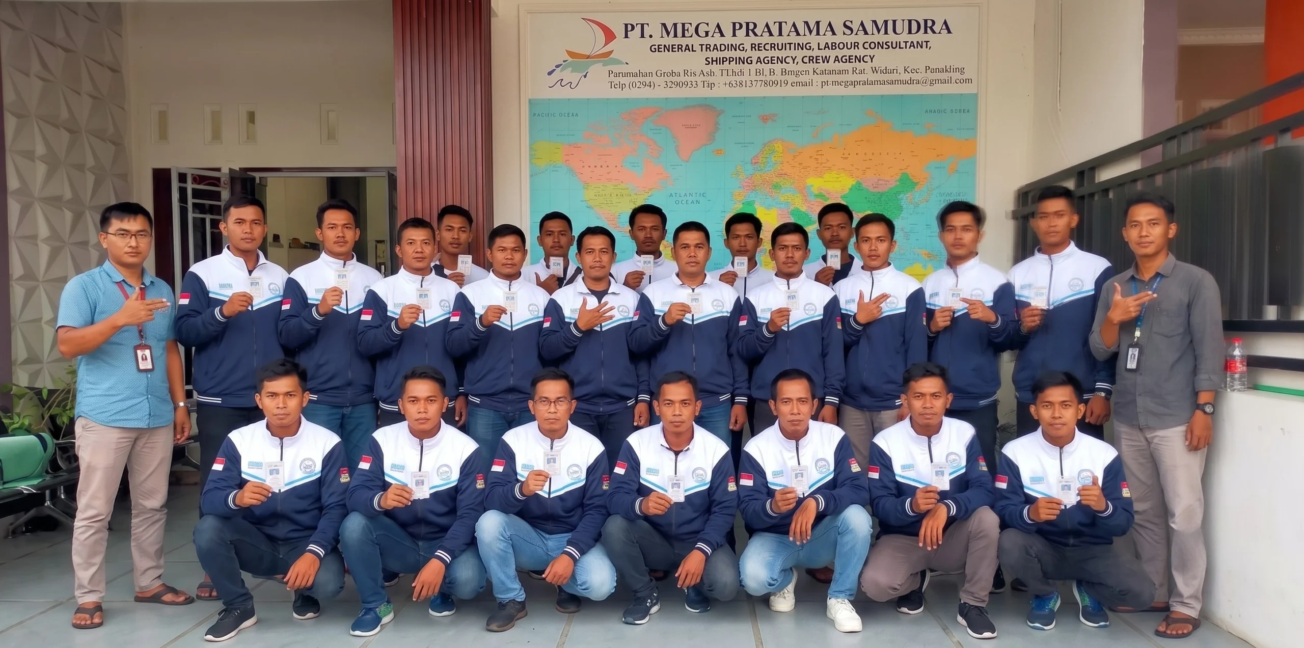 Simulasi Laut PT Mega Pratama Samudra